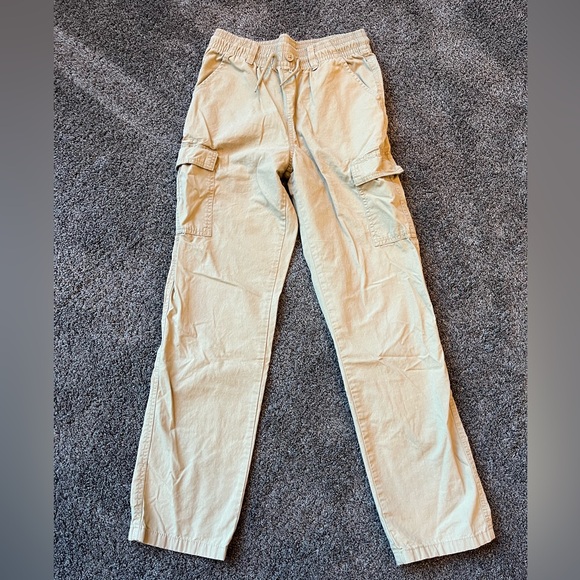 The Children's Place Youth Beige Cargo Pants - Picture 1 of 5